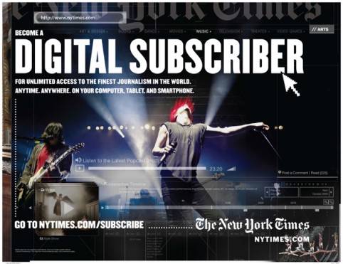 NYTimes digital subscribers: If you get the paper too, you actually pay less