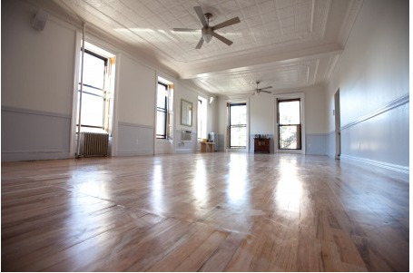 Bring a friend for free at new Area Yoga in BK Heights