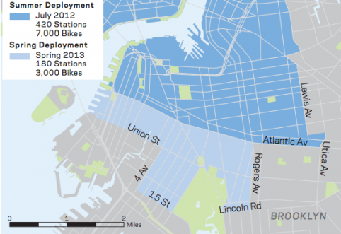 Update: Bike share IS coming to Park Slope and beyond, just not this year