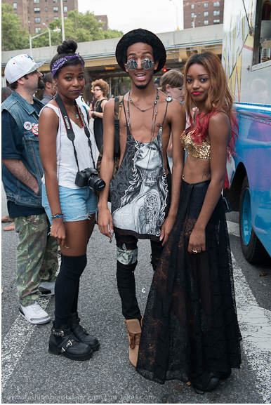 A whole lotta fashion badassery at the Afropunk fest