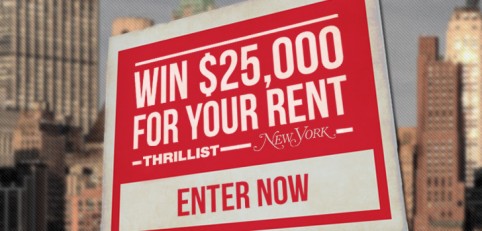 Win $25,000 worth of rent for a year, with very little catch