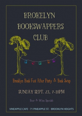 Brooklyn Book Festival after party: Our next book swap!