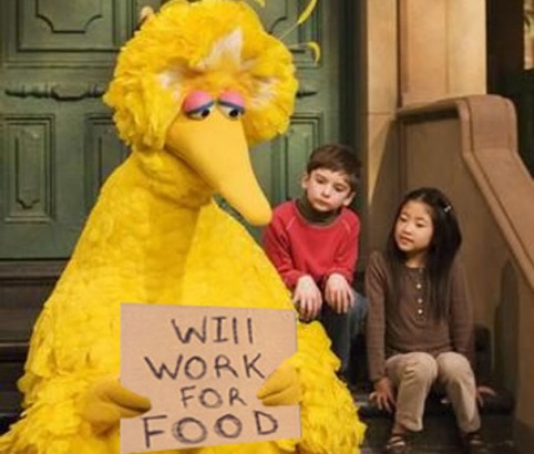 Elmo in exile! Romney’s bold world without Sesame Street