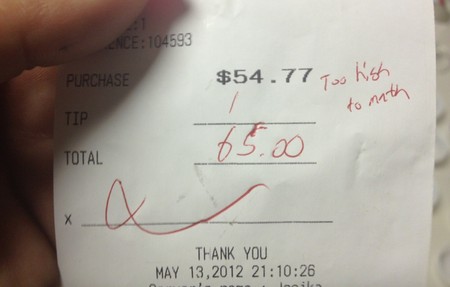 Check your restaurant bills, there’s penny gouging afoot!
