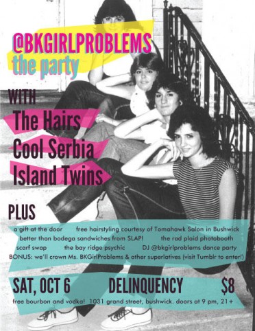 Suffering from #bkgirlproblems? This open bar party might help