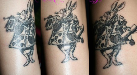 Jabberwowee: 30 percent off Alice in Wonderland tattoos
