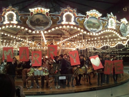 Go round and round for less and less at Jane’s Carousel in February
