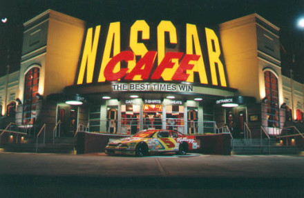 Myrtle Beach's NASCAR Cafe.