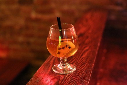 The hot toddy from South is all about presentation. Photo by Timothy Krause.