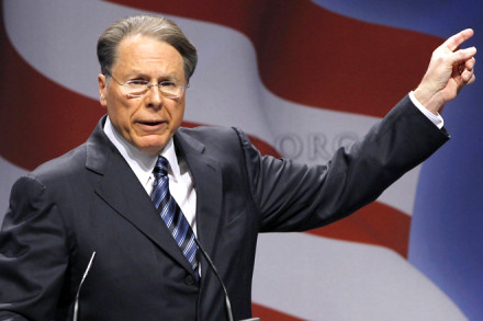 Wayne "The Pain" LaPierre doesn't see what the big deal is