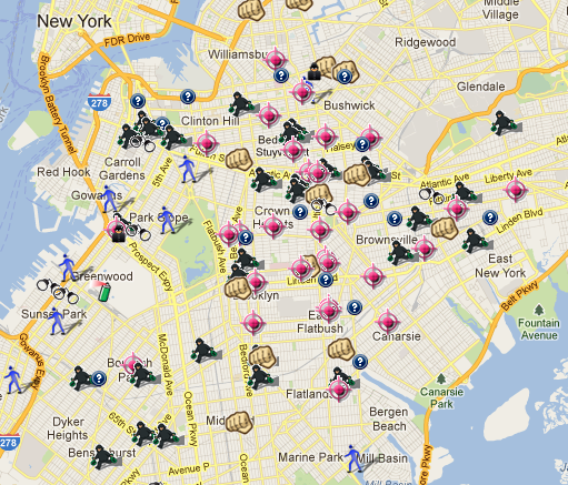 Brooklyn Crime Map Is A Wonderful Time Wasting Device