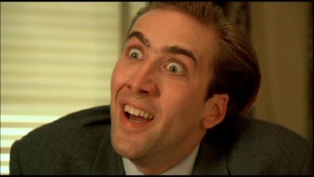 Let Nic Cage teach you the alphabet in Vampire's Kiss