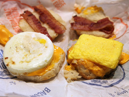 Lifehack(?): get real eggs on your breakfast sandwich at McD’s
