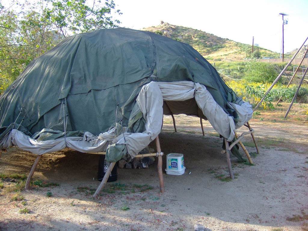 DO sweat it: free sweat lodge at The Diamond next Sunday