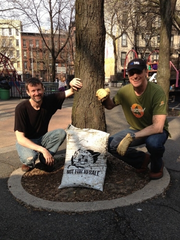 Free compost from the city. Source: BIG!NYC