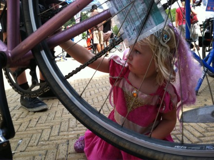 No one's too young for bike month