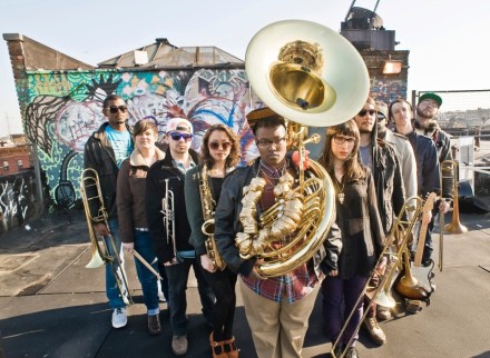 The PitchBlack Brass Band will show you the light at CrestFest