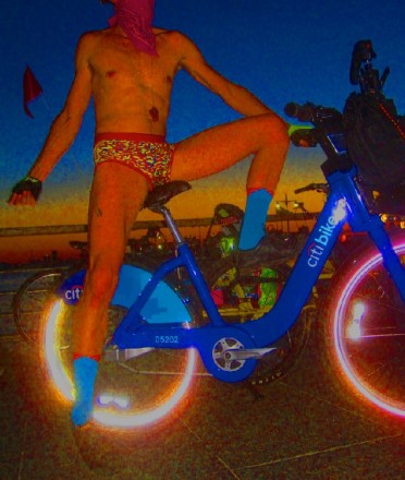 This weekend, ride your bike without any clothes on. What else is new?