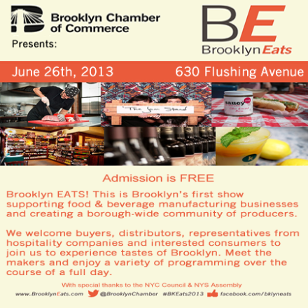 Brooklyn Eats is today! Check it out!