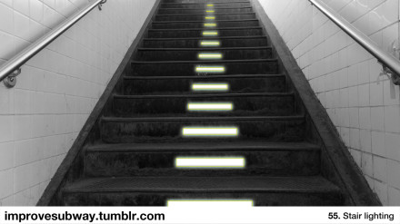Stairway to heaven. via Improve Subway