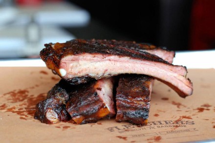 Want these Best Cheap Eats ribs? Get 'em at Fletcher's. Photo by Lori Lovejoy Fletcher