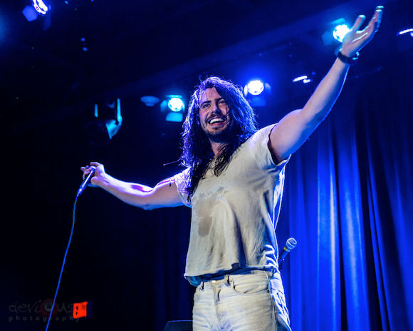 Andrew WK is starting to take the "party messiah" thing a little far. Photo by devious photography via Facebook
