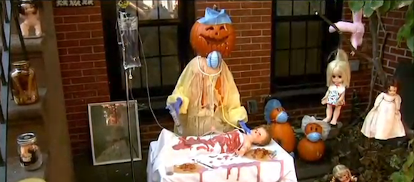 Awesome, creepy Halloween display draws boos from Boerum Hill