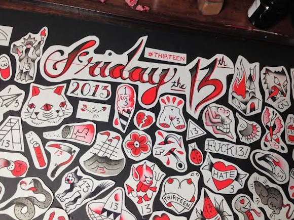 Get (un)lucky: 6 places for $13 Friday the 13th tattoos
