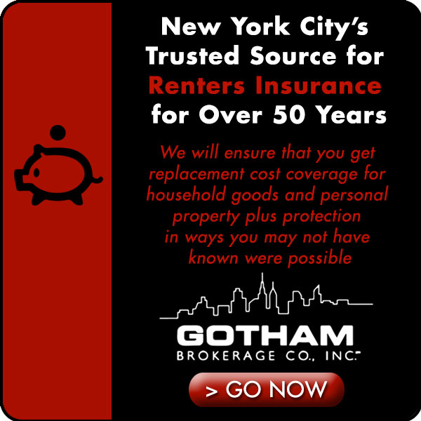 Gotham: NYC’s Rental insurance provider for over 50 years