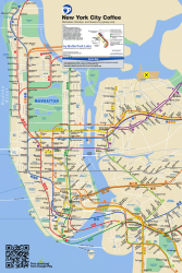 New map pegs BK's best coffee shops to their subway stops