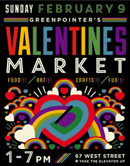 Buy everything but love at Greenpointers Valentine’s Market
