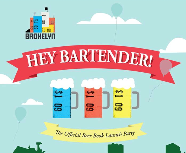 Tonight: The official Brokelyn Beer Book launch party!