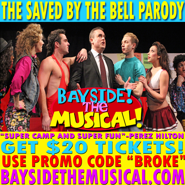 Saved by the Bell Musical Parody Only $20 for Brokelyn Readers