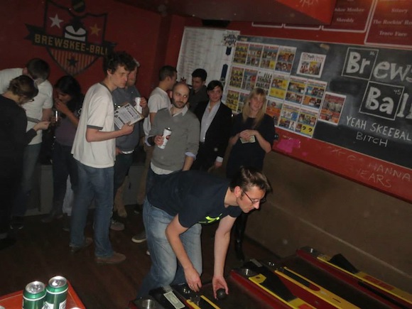 Get free beer, free skee-ball on Monday courtesy of Brewskee-Ball