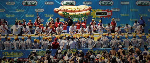 nathan's hot dog contest