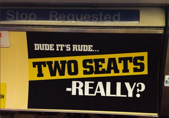 If Philadelphia can have anti-man spread PSAs, so can New York City