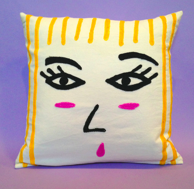 Your fashionista friend loves selfies, so surely she'd be head over heels for a selfie pillow from 