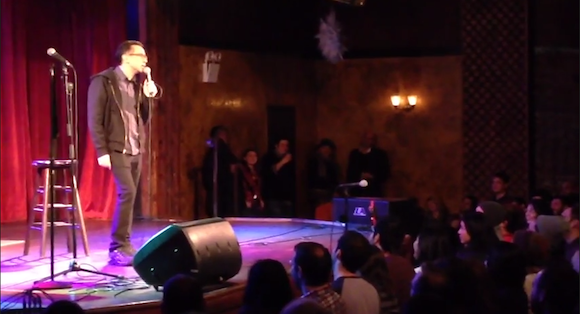 Fred Armisen did even more New York accents at the Bell House last night