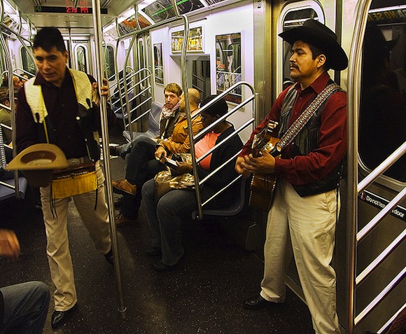 subway mariachi band