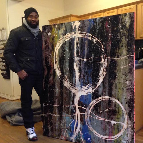 See free art along Myrtle Ave during Black Artstory Month