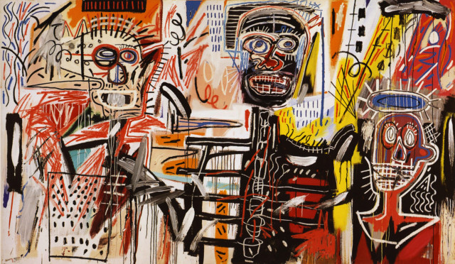 See what Basquiat was scribbling about these guys all those years