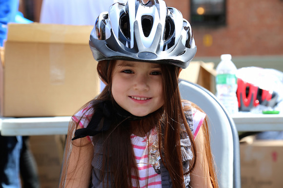 Wear protection: Snag a free bike helmet at the library this week
