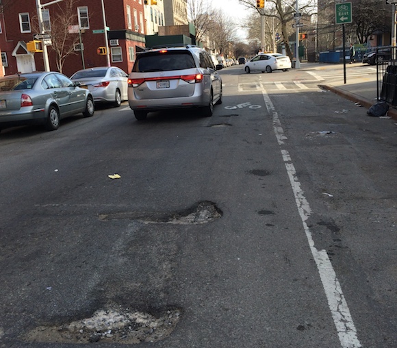 Don’t forget: Send us a picture of Brooklyn’s worst pothole and win a fancy new bike tire