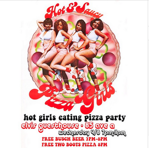 Free pizza and beer alert: Get both at Elvis Guesthouse tonight