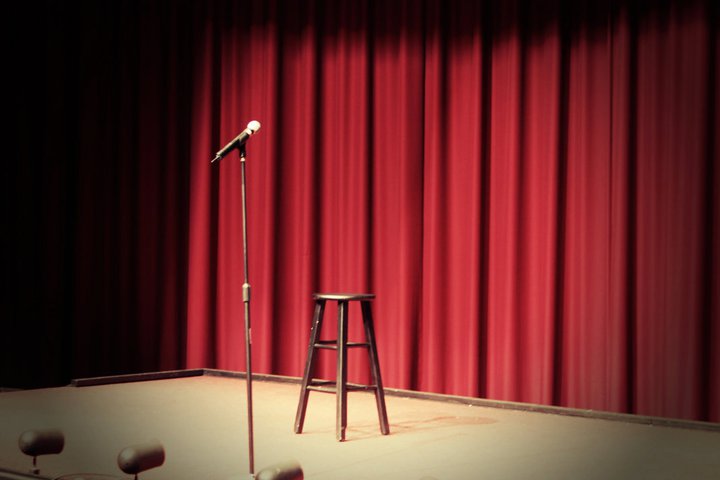 Comedian On Stage