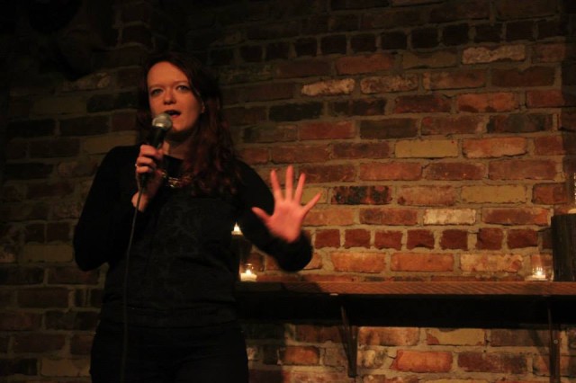 Meghan O'Keefe stops your ennui at Summer Camp Comedy in January. Via FB.