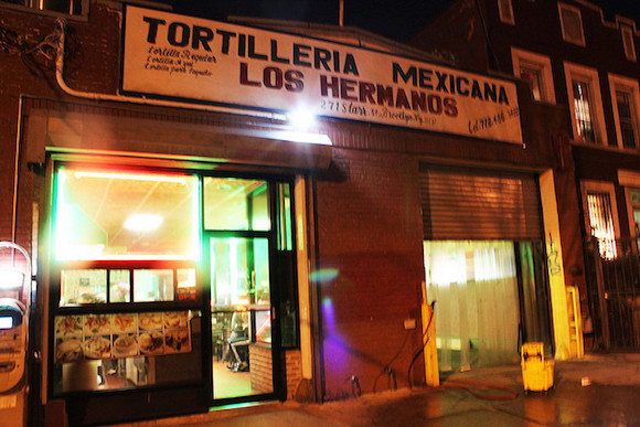 You don't need the L train to go to Manhattan to go to Los Hermanos via Flickr user Veronica