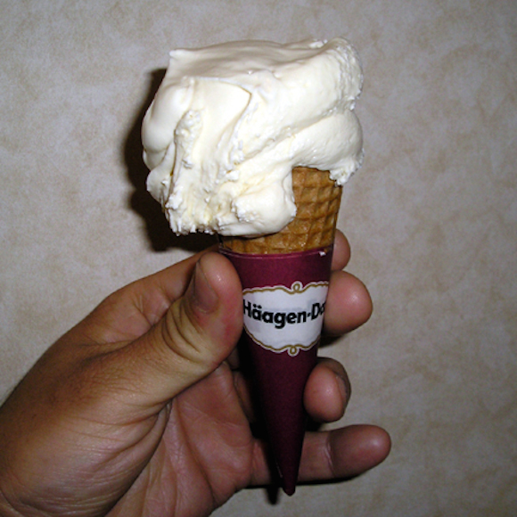 Beat the heat today with a free cone from Haagen-Dazs