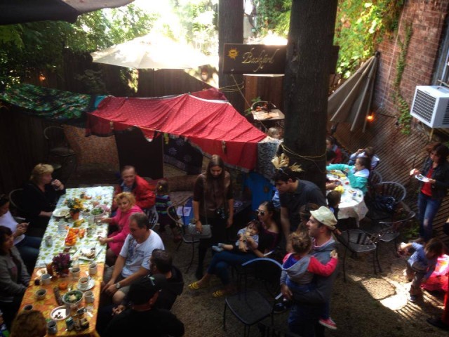 Backyard isn't just a clever name; the yard here is a highlight for events and outdoor drinking. Via Facebook.
