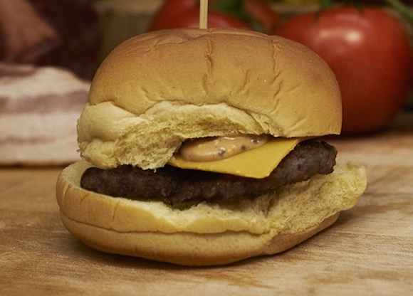 Yeah sure, we love hamburger art. We mean art. We just love art. via Duncan's Burgers